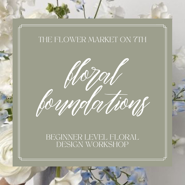 Floral Foundations: Beginner Classes : Bouquet Classes